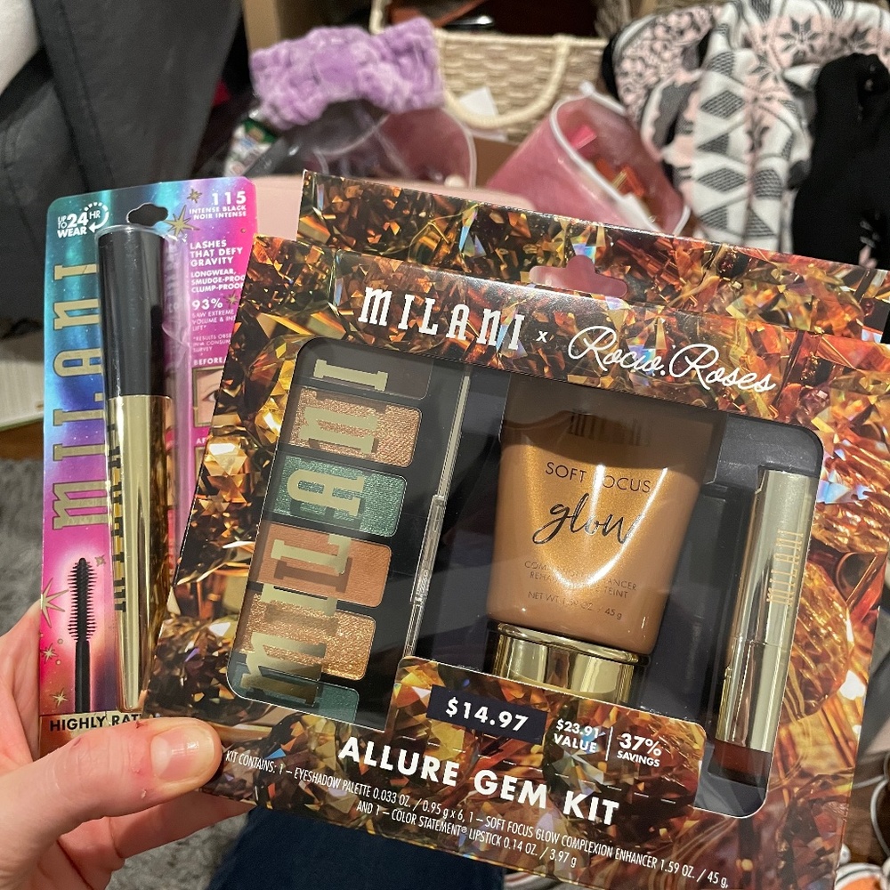 Milani bundle with Allure Gem Kit! NIB